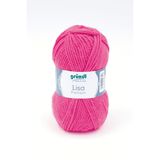 Pelote de laine LISA PREMIUM rose néon 50g