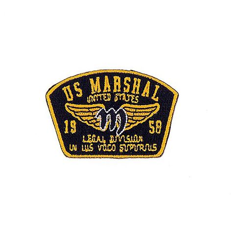 Ecusson thermocollant US Marshal