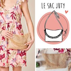Kit couture sac pochette Juty - CRAFTINE
