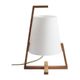 Lampe à poser bambou design H 31cm