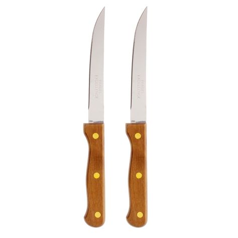 Lot de 2 couteaux à steak BUBENGA H 23cm