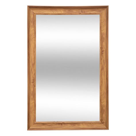 Miroir rectangulaire MAÉ marron 72x112cm