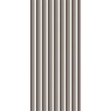 Rideau de porte lanières plastique taupe 90x220cm