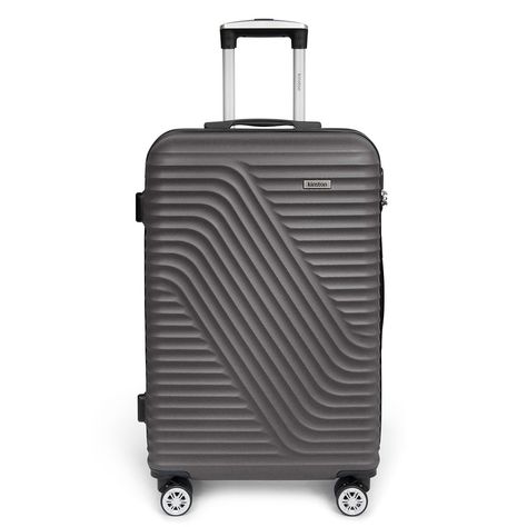 Valise ABS grise anthracite 48x76x27cm