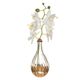 Vase avec Orchidée artificielle H 40cm