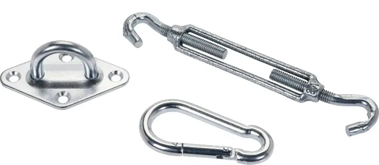 LE KIT DE FIXATION TOILE D'OMBRAGE 8719202495041
