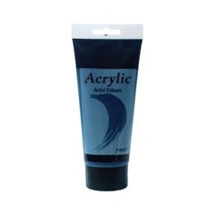 Tube peinture acrylique indigo 200ml