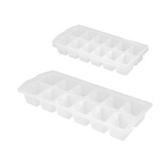Lot de 2 bacs à glaçons 12 glaçons