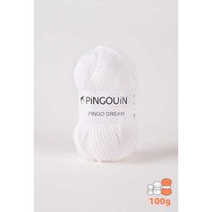 Pelote de laine PINGO DREAM blanc 100g - PINGOUIN