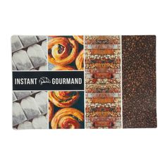 Set de table INSTANT GOURMAND plastique 45x30cm