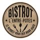 Set de table rond jute BISTROT D 38cm