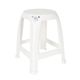 Tabouret blanc H45cm