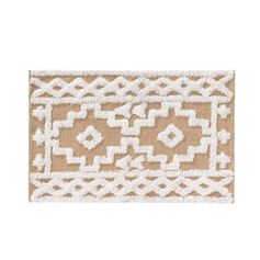 Tapis coton jute MEDINE 60x90cm