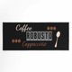 Tapis d'entrée CAPPUCCINO 50x120cm
