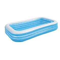 Piscine gonflable rectangulaire bleu 305x56x183cm