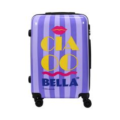 Valise CIAO BELLA ABS violet 74L