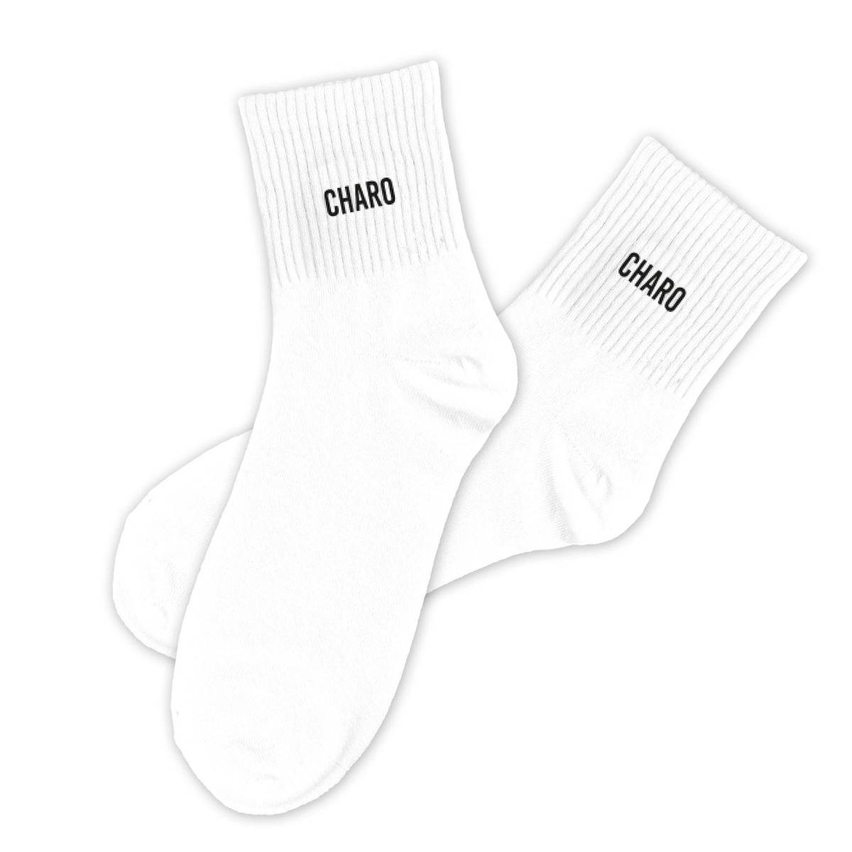 Chaussettes homme charo blanc et noir 39-45