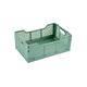 Cagette plastique pliable vert 30x20cm