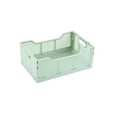 Cagette pliable vert clair 30x20cm