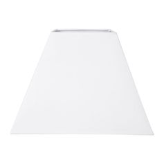 Abat-jour forme carré blanc 41x30cm