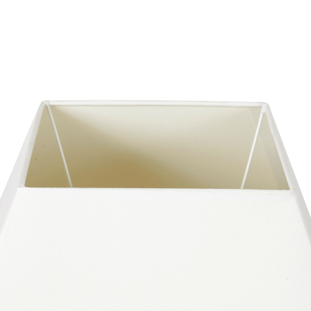 Abat-jour Carré Banci Firenze – Tissu, Style Art Déco, Vintage, 24,5 Cm