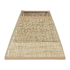 Abat-jour carré naturel 14x20x20cm