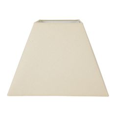 Abat-jour carré trapèze lin 41x29.5cm