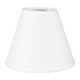 Abat-jour conique à pince blanc 14x11.5cm