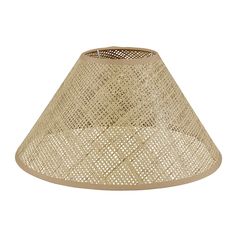 Abat-jour conique naturel 35x20.5x35cm