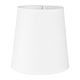 Abat-jour cylindrique blanc 15x16cm