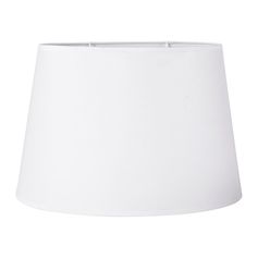 Abat-jour ovale blanc 44x30cm