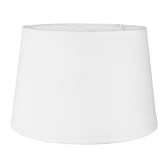 Abat-jour rond conique blanc D 27x18cm