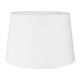 Abat-jour rond conique blanc D 27x18cm