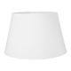 Abat-jour rond conique blanc D 35x22cm