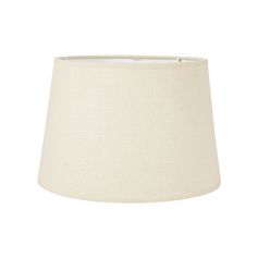 Abat-jour conique lin 22x18x27cm