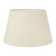 Abat-jour rond conique lin D 35x22cm