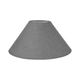 Abat-jour rond gris clair 35x20cm