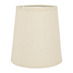 Abat-jour rond lin 15x16cm