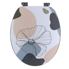 Abattant WC FLOWERS 37.5x46cm