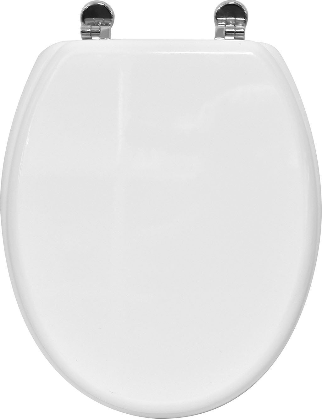 Abattant wc MDF blanc 37.6x42cm - Centrakor