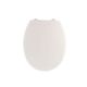 Abattant WC thermodur fond blanc 36x3x42.5cm