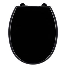 Abattant WC thermodur noir 36x42.5cm