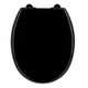 Abattant WC thermodur noir 36x42.5cm