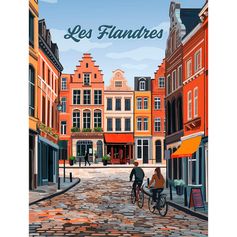 Affiche déco Les Flandres 30x40cm