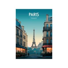 Affiche déco Paris 30x40cm