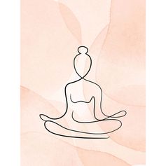 Affiche déco posture yogy 30x40cm