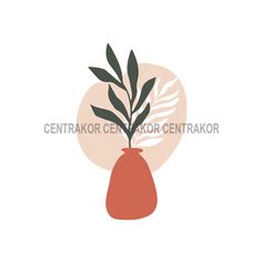 Affiche déco vase 21x29.7cm