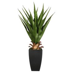 Agave artificiel en pot H 73cm