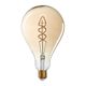 Ampoule ambrée filament twist E27 PS127 4W 260LM