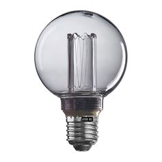 Ampoule ambrée ronde E27 G80 4W 90LM